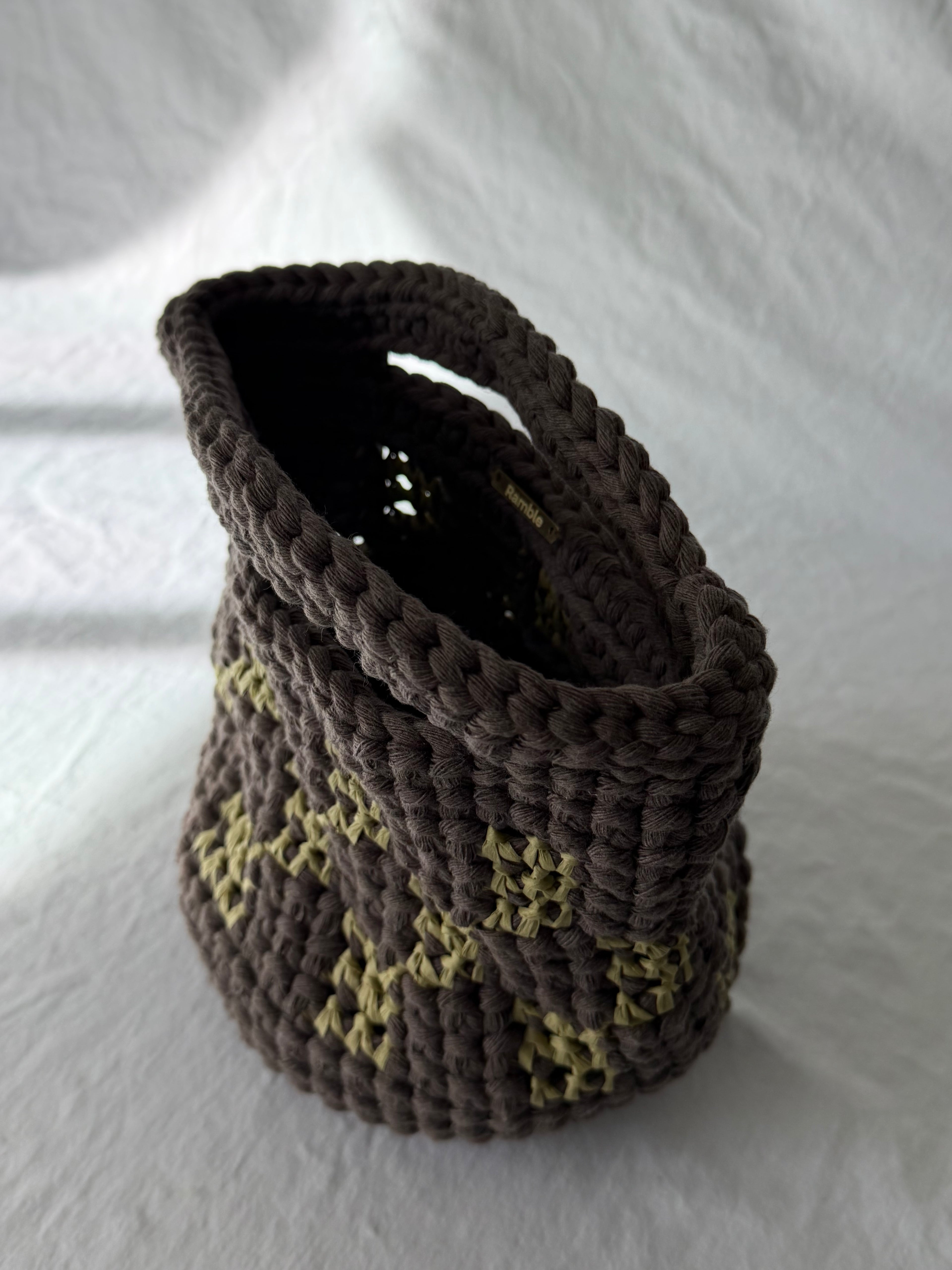 OG Bag in Wavy Checked