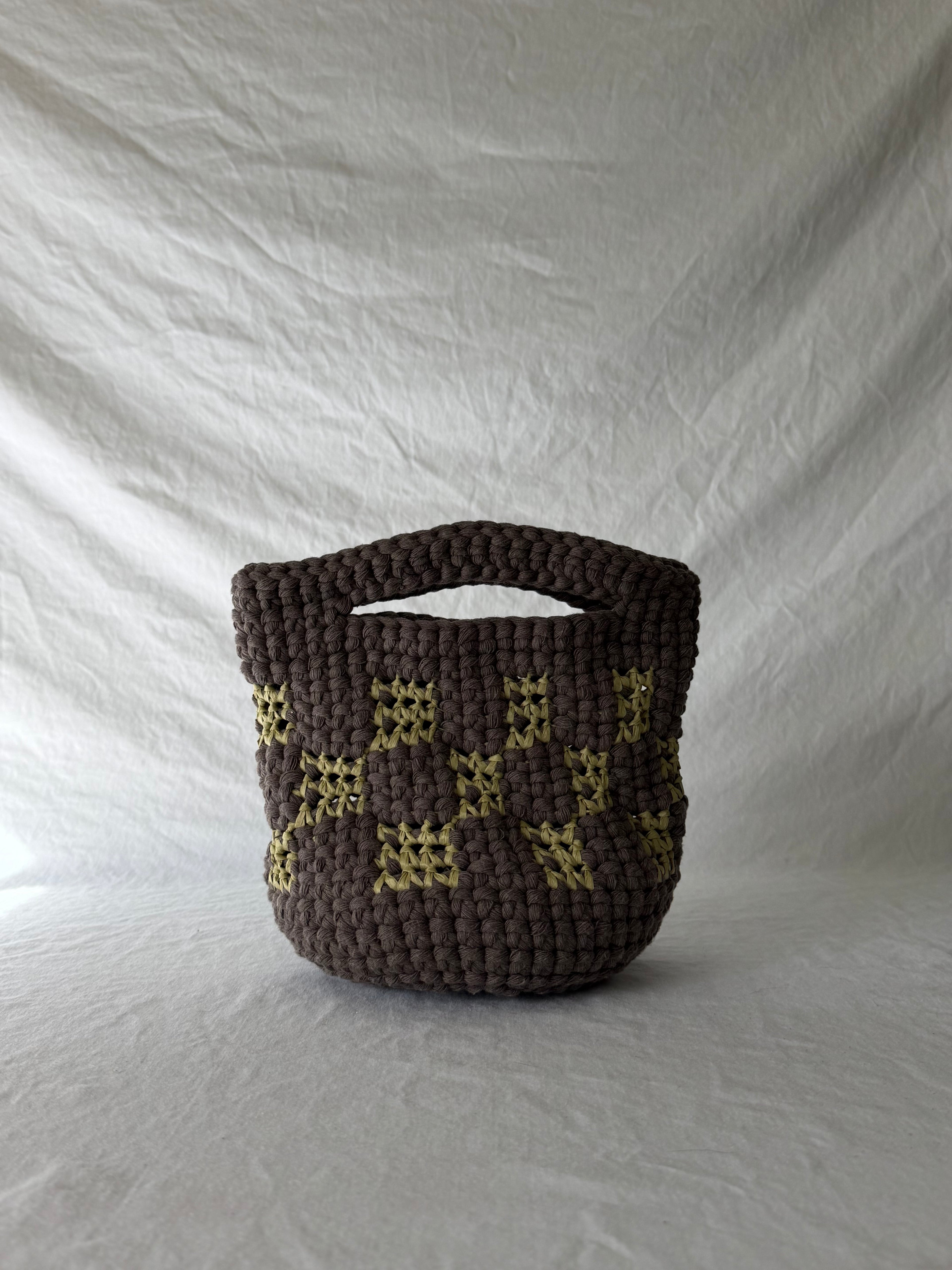 OG Bag in Wavy Checked