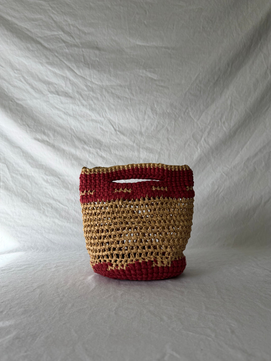 Raffia Bag in Burnt Desert