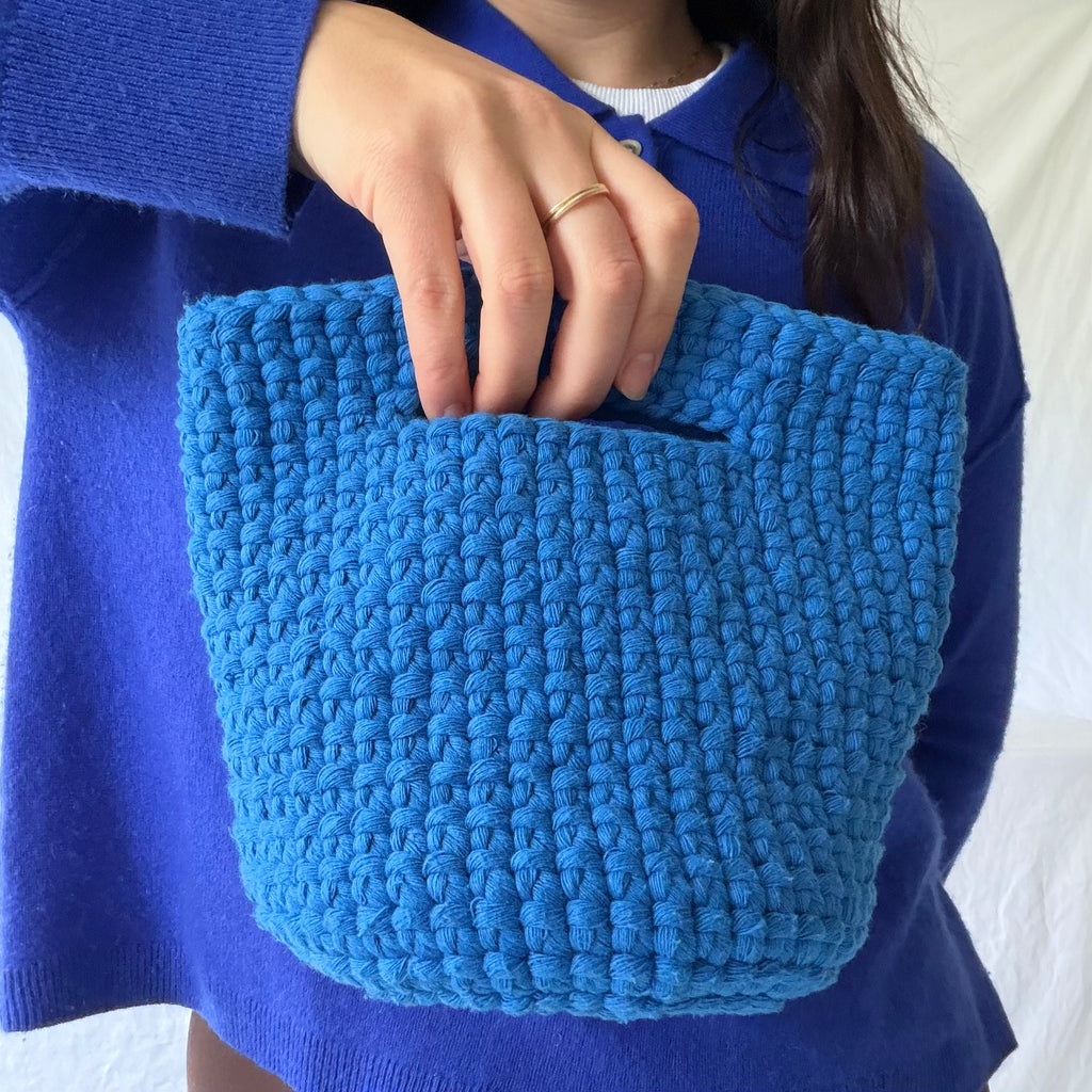 Mid OG Bag in Cobalt