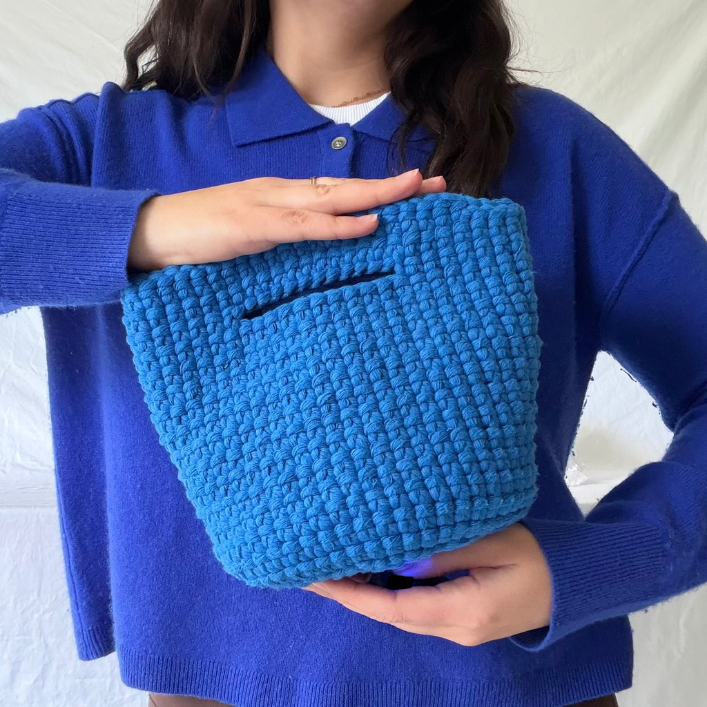 Mid OG Bag in Cobalt